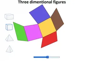 three dimensional figures